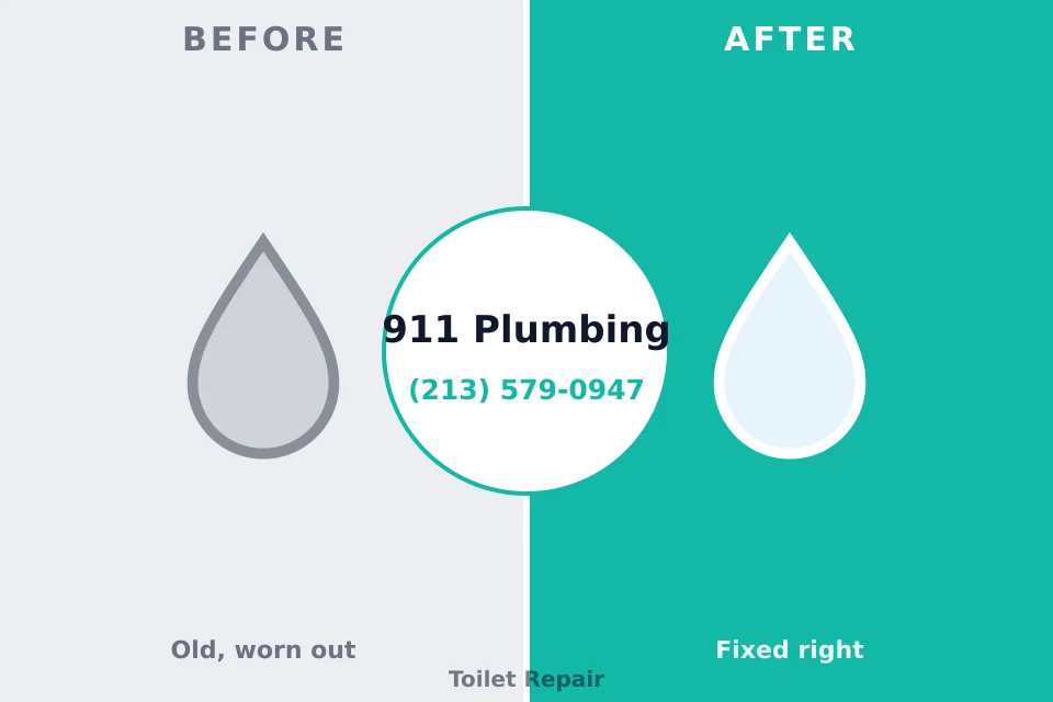 Before and after: plumbing repair Morrisville, PA